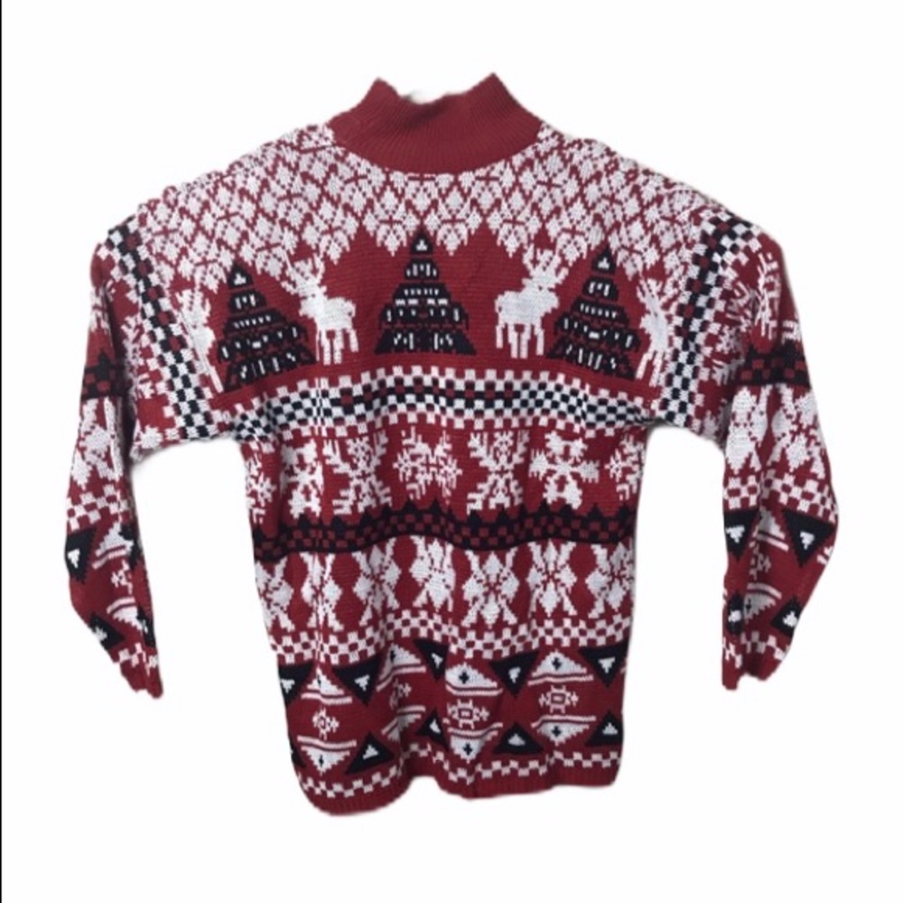 Michael Carrie Vintage Sweater Womens Christmas
